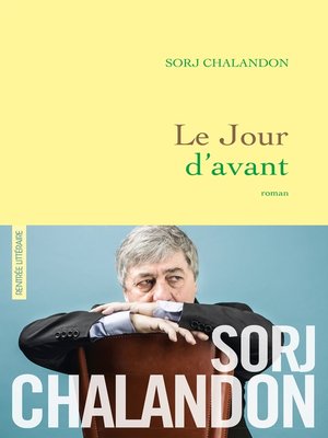 cover image of Le jour d'avant